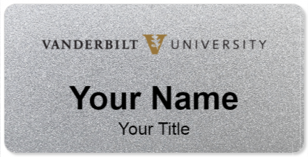 Custom name badges for Vanderbilt University