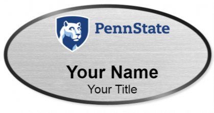 Custom name badges for Penn State