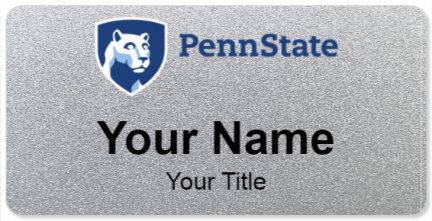 Custom name badges for Penn State