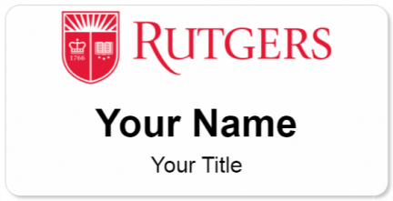 Rutgers University Template Image