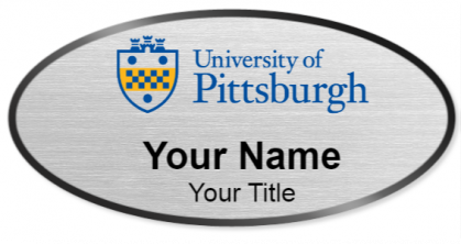 Custom name badges for University of Pittsburgh