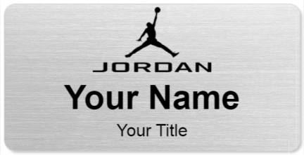 Custom name badges for Air Jordan