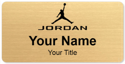 Custom name badges for Air Jordan
