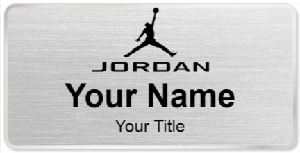 Custom name badges for Air Jordan
