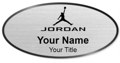Custom name badges for Air Jordan