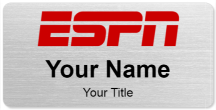 Custom name badges for ESPN
