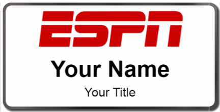 Custom name badges for ESPN
