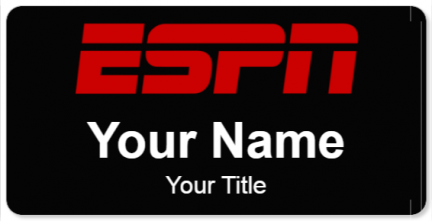 Custom name badges for ESPN