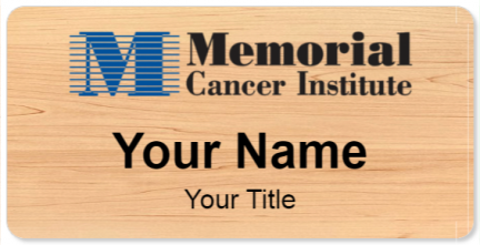 Custom name badges for Memorial West Cancer Institute