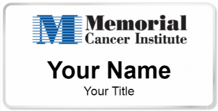 Custom name badges for Memorial West Cancer Institute