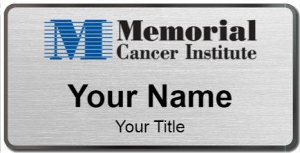 Custom name badges for Memorial West Cancer Institute
