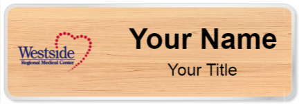 Custom name badges for Westside Regional Medical Center