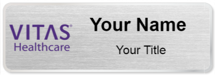 Custom name badges for VITAS Healthcare