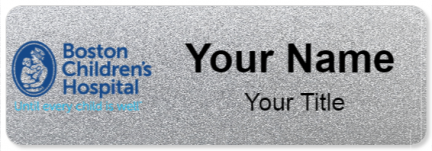 Custom name badges for Boston Childrens Hospital