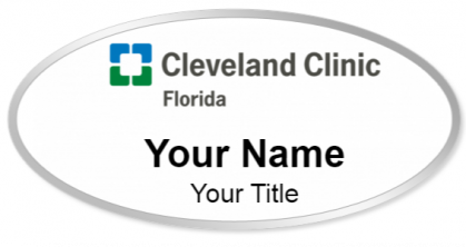 Custom name badges for Cleveland Clinic Florida