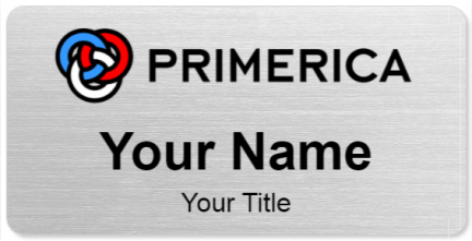Custom name badges for Primerica