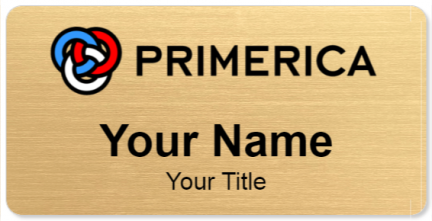 Custom name badges for Primerica