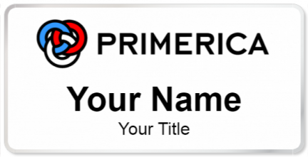 Custom name badges for Primerica