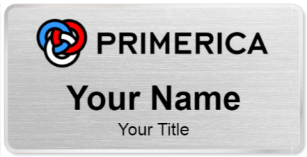 Custom name badges for Primerica