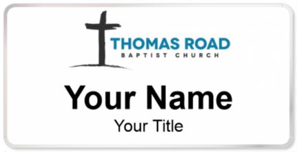 Custom name badges for Thomas Road Baptist Church