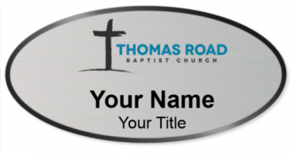 Custom name badges for Thomas Road Baptist Church