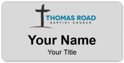 Custom name badges for Thomas Road Baptist Church