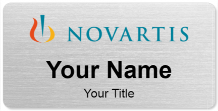 Custom name badges for Novartis Pharmaceuticals