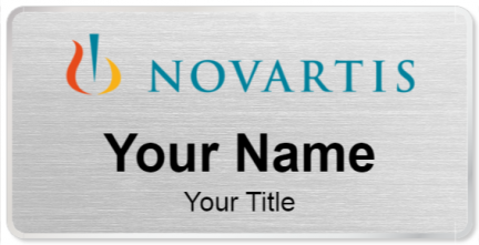 Custom name badges for Novartis Pharmaceuticals