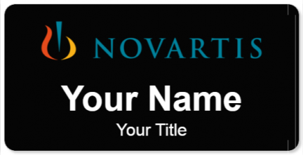 Custom name badges for Novartis Pharmaceuticals
