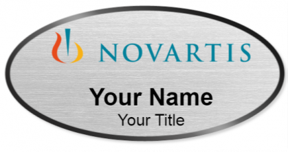 Custom name badges for Novartis Pharmaceuticals