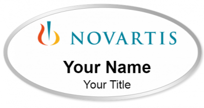 Custom name badges for Novartis Pharmaceuticals