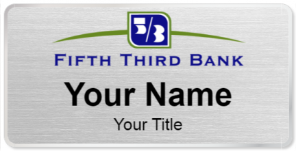 Custom name badges for Fifth Third Bank