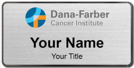 Custom name badges for Dana Farber Cancer Institute