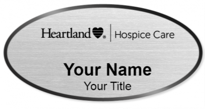 Custom name badges for Heartland Hospice Care
