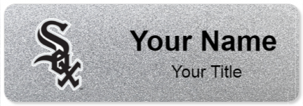 Custom name badges for Chicago White Sox
