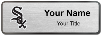 Custom name badges for Chicago White Sox