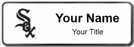 Custom name badges for Chicago White Sox
