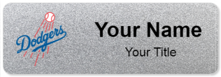 Custom name badges for Los Angeles Dodgers