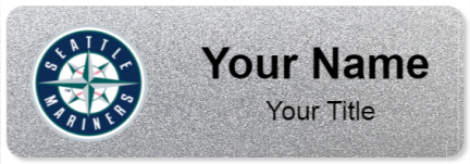 Custom name badges for Seattle Mariners