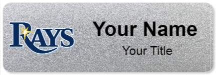 Custom name badges for Tampa Bay Rays