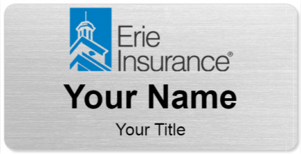Custom name badges for Erie Insurance