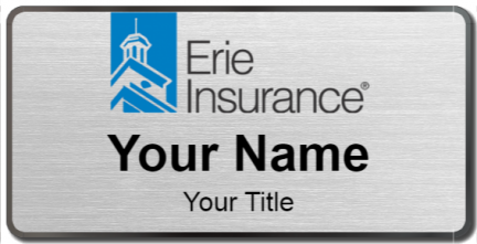 Custom name badges for Erie Insurance