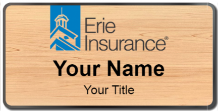 Custom name badges for Erie Insurance