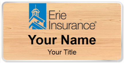 Custom name badges for Erie Insurance
