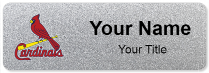 Custom name badges for St Louis Cardinals