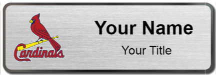 Custom name badges for St Louis Cardinals