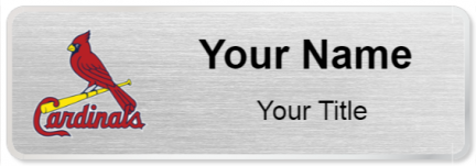 Custom name badges for St Louis Cardinals