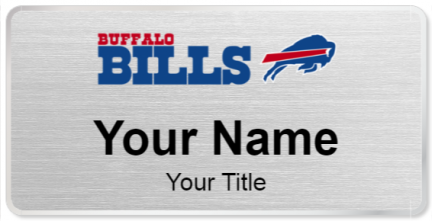 Custom name badges for Buffalo Bills