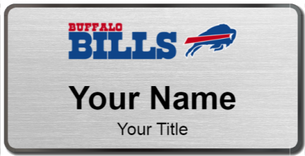 Custom name badges for Buffalo Bills
