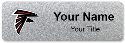 Custom name badges for Atlanta Falcons